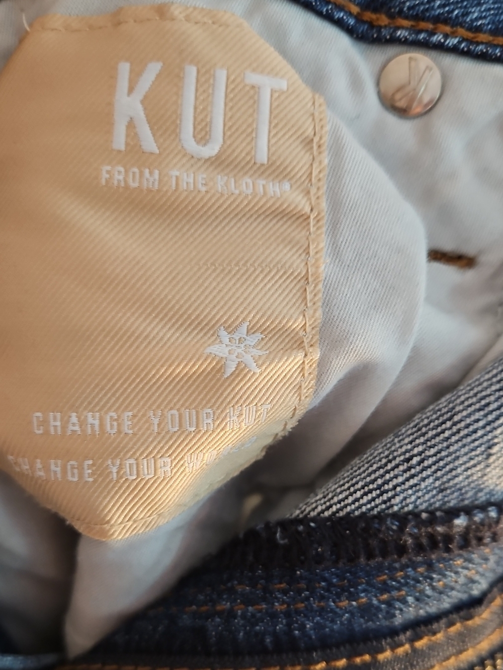 Kut from the Kloth Medium Blue Denim Jeans - Picture 4 of 5